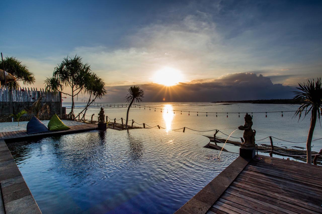 Nusa Veranda Sunset Villas & Restaurant Lembongan Exterior foto
