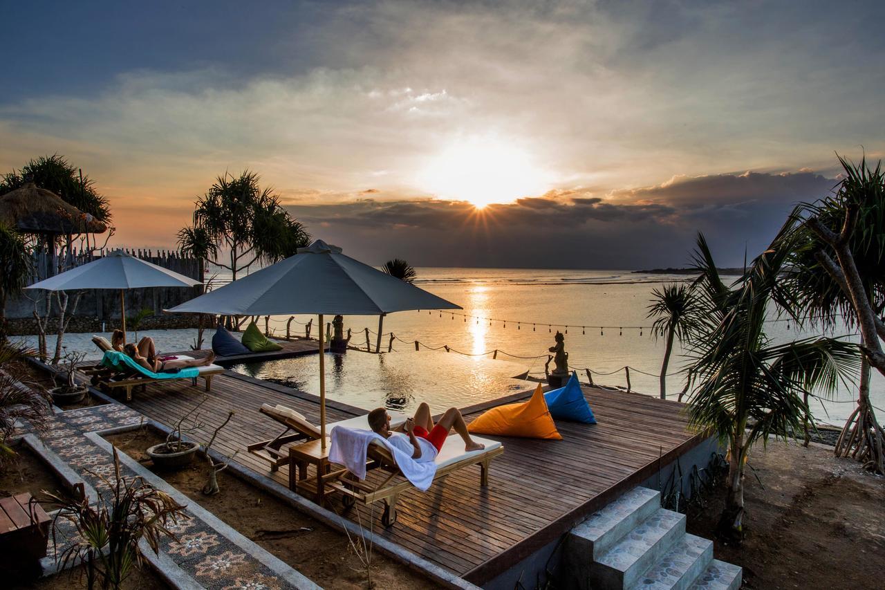 Nusa Veranda Sunset Villas & Restaurant Lembongan Exterior foto